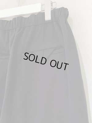 画像7: ANCELLM（アンセルム） Tuck Sweat Pants（タックスウェットパンツ） ブラック