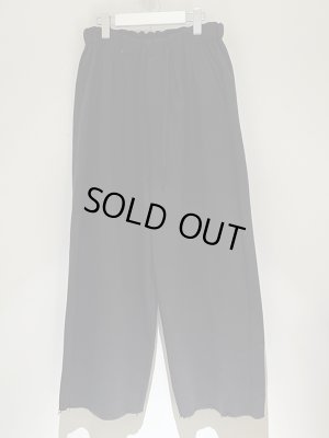 画像1: ANCELLM（アンセルム） Tuck Sweat Pants（タックスウェットパンツ） ブラック