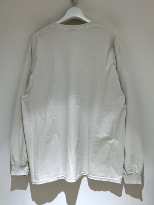 画像6: ANCELLM（アンセルム） Embroidery Dyed LS T-Shirt（エンブロイダリー ダイド ロングスリーブTシャツ） ホワイト
