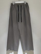 ANCELLM（アンセルム） Tuck Sweat Pants（タックスウェットパンツ） グレー