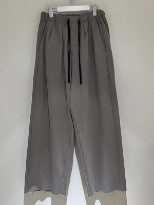 画像1: ANCELLM（アンセルム） Tuck Sweat Pants（タックスウェットパンツ） グレー