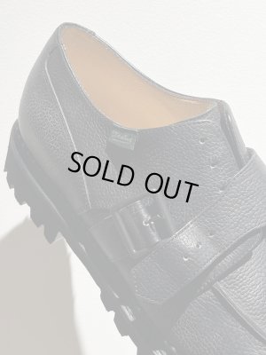 画像4: Paraboot × Engineered Garments（パラブーツ×エンジニアドガーメンツ） CHAMBORD BRIDE（シャンボード ブライド） グレインレザー ブラック