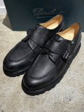 Paraboot × Engineered Garments（パラブーツ×エンジニアドガーメンツ） CHAMBORD BRIDE（シャンボード ブライド） グレインレザー ブラック