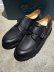 画像1: Paraboot × Engineered Garments（パラブーツ×エンジニアドガーメンツ） CHAMBORD BRIDE（シャンボード ブライド） グレインレザー ブラック (1)