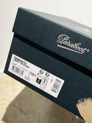 画像12: Paraboot（パラブーツ） JOSEPH（ジョゼフ）別注 CHAMBORD（シャンボード） グレインレザー×スムースレザー ブラック