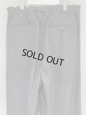 画像7: ANCELLM（アンセルム） Backsatin Beltless Slacks（バックサテンベルトレススラックス） グレー