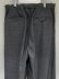 画像7: ANCELLM（アンセルム） Backsatin Beltless Slacks（バックサテンベルトレススラックス） グレー