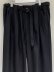 画像2: ANCELLM（アンセルム） Backsatin Beltless Slacks（バックサテンベルトレススラックス） ブラック