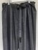 画像2: ANCELLM（アンセルム） Backsatin Beltless Slacks（バックサテンベルトレススラックス） グレー