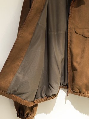 画像4: ANCELLM（アンセルム） Vegan Suede Kimono Blouson（ヴィーガンスウェードキモノブルゾン） ブラウン