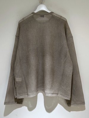 画像4: ANCELLM（アンセルム） Wool Russell LS（ウールラッセルロングスリーブ） サンド