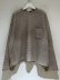 画像1: ANCELLM（アンセルム） Wool Russell LS（ウールラッセルロングスリーブ） サンド (1)