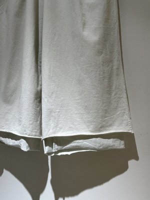 画像3: ANCELLM（アンセルム） Drape Wide Easy Cut Slacks（ドレープワイドイージーカットスラックス） ホワイト