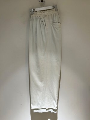 画像4: ANCELLM（アンセルム） Drape Wide Easy Cut Slacks（ドレープワイドイージーカットスラックス） ホワイト