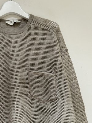 画像2: ANCELLM（アンセルム） Wool Russell LS（ウールラッセルロングスリーブ） サンド