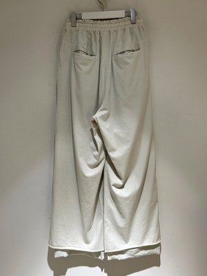 画像5: ANCELLM（アンセルム） Drape Wide Easy Cut Slacks（ドレープワイドイージーカットスラックス） ホワイト