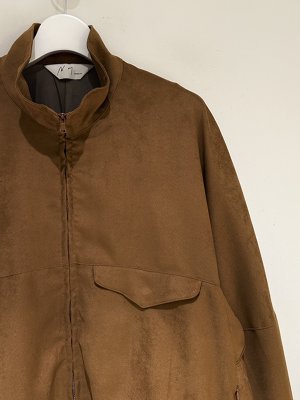 画像2: ANCELLM（アンセルム） Vegan Suede Kimono Blouson（ヴィーガンスウェードキモノブルゾン） ブラウン