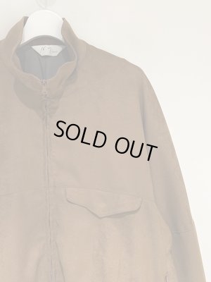 画像2: ANCELLM（アンセルム） Vegan Suede Kimono Blouson（ヴィーガンスウェードキモノブルゾン） ブラウン