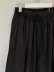 画像2: ANCELLM（アンセルム） Drape Wide Easy Cut Slacks（ドレープワイドイージーカットスラックス） ブラック (2)
