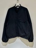 ANCELLM（アンセルム） Vegan Suede Kimono Blouson（ヴィーガンスウェードキモノブルゾン） ブラック