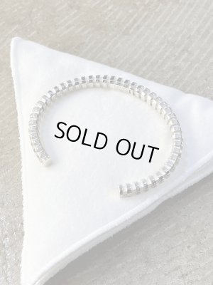 画像1: BOTTEGA VENETA（ボッテガヴェネタ） シルバーブレスレット