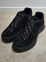 JIL SANDER(ジルサンダー) ヘアリースウェードレザーシューズ ブラック