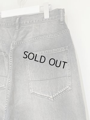 画像8: ANCELLM（アンセルム） #05 Aging01 Wide Denim Pants（ワイドデニムパンツ） ブラック