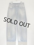 ANCELLM（アンセルム） #05 Aging01 Wide Denim Pants（ワイドデニムパンツ） インディゴ