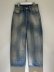 画像1: ANCELLM（アンセルム） #05 Aging01 Wide Denim Pants（ワイドデニムパンツ） インディゴ (1)