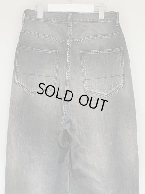 画像7: ANCELLM（アンセルム） #05 Aging01 Wide Denim Pants（ワイドデニムパンツ） ブラック