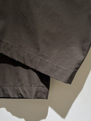 画像5: YOKE（ヨーク） Cotton Gabardine 3pleated Wide Trousers（コットンギャバジン 3プリーティドワイドトラウザーズ） ブラウン