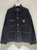 画像1: Carhartt WIP（カーハートWIP） Denim Chore Jacket（デニムチョアジャケット） ウォッシュドブラック (1)