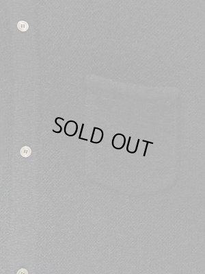 画像4: ANCELLM（アンセルム） Kimono Knit Shirt（キモノニットシャツ） ブラック