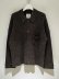 画像1: ANCELLM（アンセルム） Kimono Knit Shirt（キモノニットシャツ） ブラウン (1)