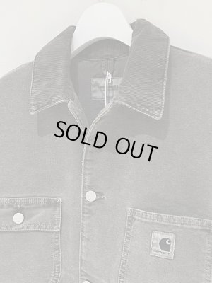 画像3: Carhartt WIP（カーハートWIP） Aging Duck Cloth Chore Jacket（エイジングダッククロス チョアジャケット） フェードブラック