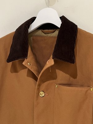 画像3: UNUSED（アンユーズド） THINSULATE Work Jacket（シンサレートワークジャケット） ブラウン