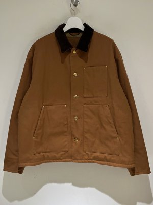 画像1: UNUSED（アンユーズド） THINSULATE Work Jacket（シンサレートワークジャケット） ブラウン