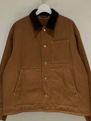 画像2: UNUSED（アンユーズド） THINSULATE Work Jacket（シンサレートワークジャケット） ブラウン