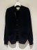 画像1: YOKE（ヨーク） Fine Gauge Cardigan（ファインゲージカーディガン） ブラック (1)