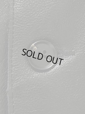 画像6: YOKE（ヨーク） Leather Car Jacket（レザーカージャケット） ブラック