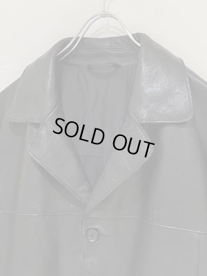 画像3: YOKE（ヨーク） Leather Car Jacket（レザーカージャケット） ブラック