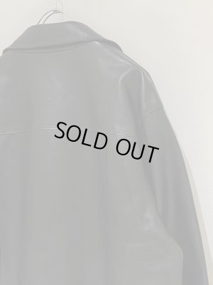 画像10: YOKE（ヨーク） Leather Car Jacket（レザーカージャケット） ブラック