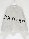 ANCELLM（アンセルム） Moleskin Work Jacket（モールスキンワークジャケット） ベージュ