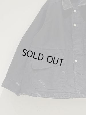 画像5: ANCELLM（アンセルム） Moleskin Work Jacket（モールスキンワークジャケット） ブラック