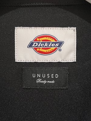 画像3: UNUSED × Dickies（アンユーズド×ディッキーズ） Dog Ear Jacket（ドッグイヤージャケット） ブラック