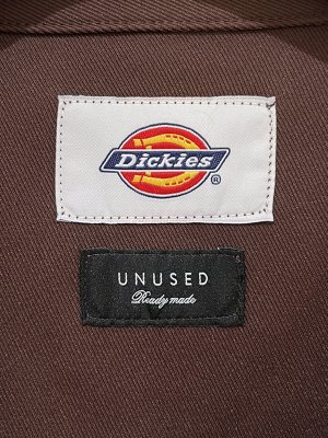 画像3: UNUSED × Dickies（アンユーズド×ディッキーズ） Dog Ear Jacket（ドッグイヤージャケット） ブラウン