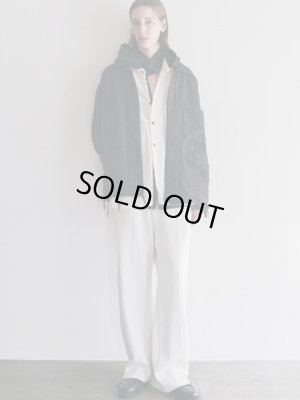 画像9: ANCELLM（アンセルム） Damage Wool Herringbone Coverall（ダメージウールヘリンボーンカバーオール） ブラウン×ブラック