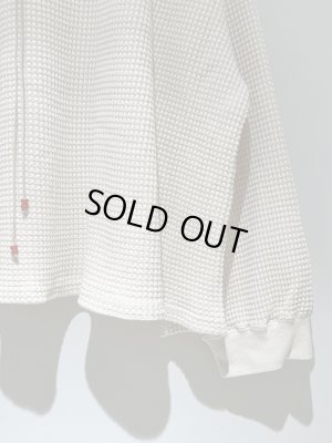画像7: ANCELLM（アンセルム） Heavy Waffle Over LS（ヘビーワッフルオーバーロングスリーブ） アイボリー