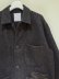 画像3: ANCELLM（アンセルム） Damage Wool Herringbone Coverall（ダメージウールヘリンボーンカバーオール） ブラウン×ブラック (3)