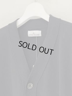 画像3: STONE ISLAND（ストーンアイランド） Inside-out Cotton Cardigan（インサイドアウト コットンカーディガン） ブラック